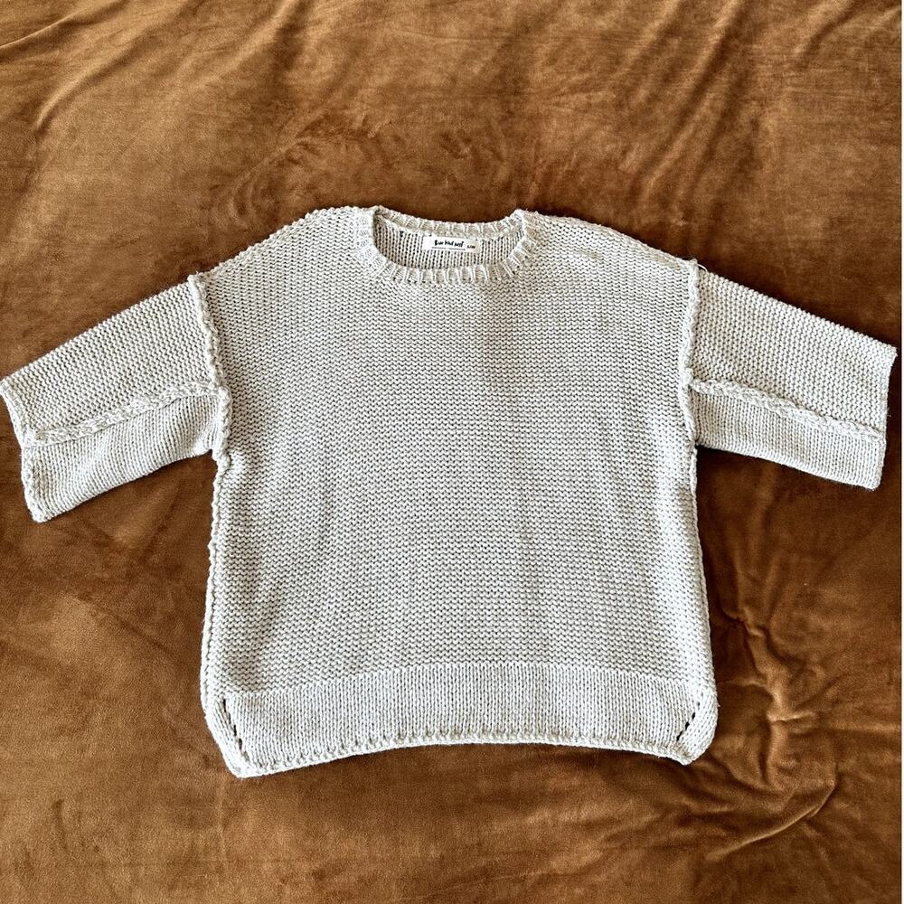 Three Bird Nest Crisp Air Sweater Size S/M